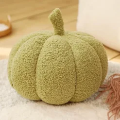 Kürbis-Plüschkissen – Süßes Halloween-Herbstdekor