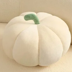 Kürbis-Plüschkissen – Süßes Halloween-Herbstdekor