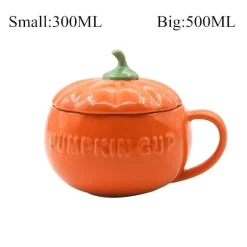 Kürbistasse aus Keramik – Kreative Herbst-Kaffeetasse