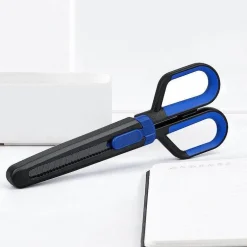 Kreative 2-in-1-Schere mit Safe Cut-Messer