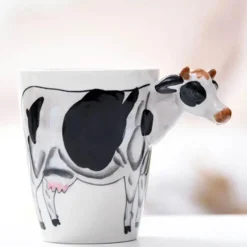 Kreative Keramikbecher im Dschungel-Design – einzigartiges, künstlerisches Trinkgeschirr