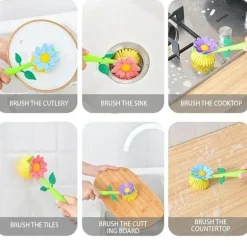 Kreative Reinigungsbürste für Blumenvasen
