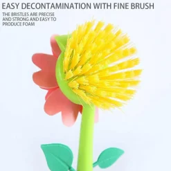 Kreative Reinigungsbürste für Blumenvasen