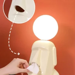 Kreative Tischlampe Taschentuchbox-Kombination – Stilvolle Wohndekoration