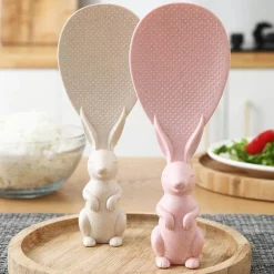 Kreativer Kaninchen-Reislöffel – einzigartiges Kochutensil