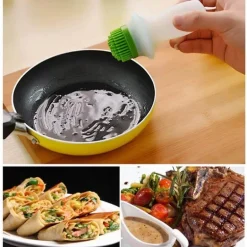 Kreativer Ölpinsel zum Kochen