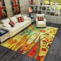 Kreativer, moderner, pastoraler Stil, weicher Teppich für Zuhause