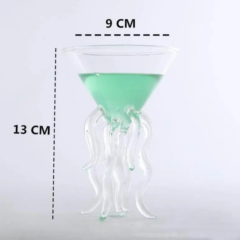 Kreatives Oktopus-Cocktailglas – Einzigartiges Trinkgeschirr für Partys
