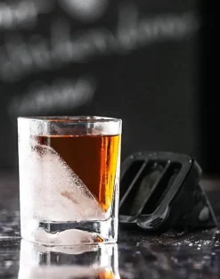 Kristall-Eisform – Kreativer Eiswürfelbereiter aus Glas