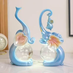 Kristall-Elefantenlampe – Leuchtender Akzent für die Inneneinrichtung