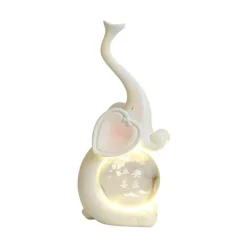 Kristall-Elefantenlampe – Leuchtender Akzent für die Inneneinrichtung