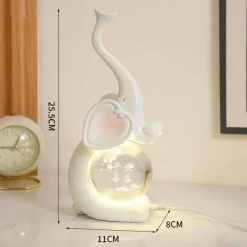 Kristall-Elefantenlampe – Leuchtender Akzent für die Inneneinrichtung