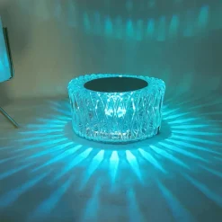 Kristall-Vogelnest-Tischlampe – Elegante Wohndekor-Beleuchtung