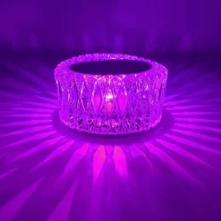 Kristall-Vogelnest-Tischlampe – Elegante Wohndekor-Beleuchtung
