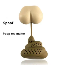 Kräutertee-Ei – Lustiges Kot-Design