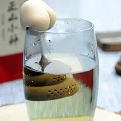 Kräutertee-Ei – Lustiges Kot-Design