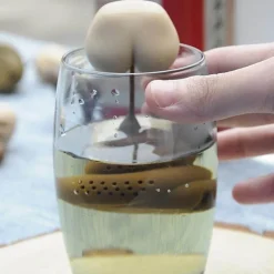 Kräutertee-Ei – Lustiges Kot-Design