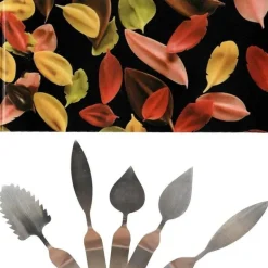 Kuchendekorationsmesser aus Edelstahl – vielseitiges Schokoladenfeder-Werkzeug für präzises Design