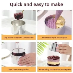 Kuchenformen aus Edelstahl – langlebige Backwerkzeuge für Desserts