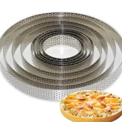 Kuchenformen aus Edelstahl - Mousse-Törtchen-Dessertformen