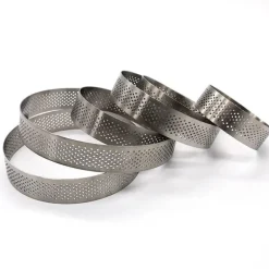 Kuchenformen aus Edelstahl - Mousse-Törtchen-Dessertformen