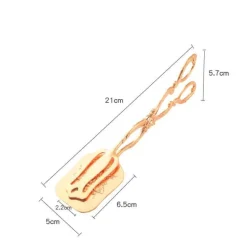 Kuchenzange aus Edelstahl – geprägtes Backutensil