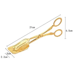 Kuchenzange aus Edelstahl – geprägtes Backutensil