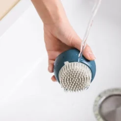 Kugelförmige Reinigungsbürste aus Silikon