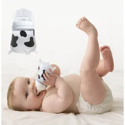 Kuh-Babyflasche – süßes Tierdesign für Kleinkinder