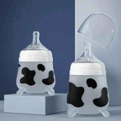 Kuh-Babyflasche – süßes Tierdesign für Kleinkinder