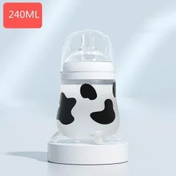 Kuh-Babyflasche – süßes Tierdesign für Kleinkinder