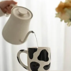 Kuhbecher - Kreative Kaffeetasse mit Rinderdesign