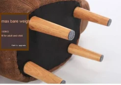 Kuh-Ottomane – Dekorativer Aufbewahrungshocker