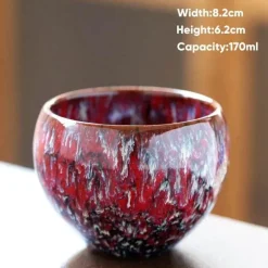 Kung-Fu-Tee-Kaffeetasse aus Keramik – 170 ml Trinkgeschirr