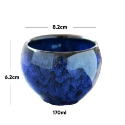 Kung-Fu-Tee-Kaffeetasse aus Keramik – 170 ml Trinkgeschirr