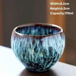 Kung-Fu-Tee-Kaffeetasse aus Keramik – 170 ml Trinkgeschirr