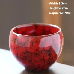 Kung-Fu-Tee-Kaffeetasse aus Keramik – 170 ml Trinkgeschirr