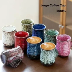 Kung-Fu-Teetasse aus Keramik – süße 500-ml-Kaffeetasse für Teeliebhaber