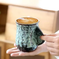 Kung-Fu-Teetasse aus Keramik – süße 500-ml-Kaffeetasse für Teeliebhaber