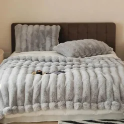 Kuschelige Überwurfdecke - Weiche Ambrose Decke