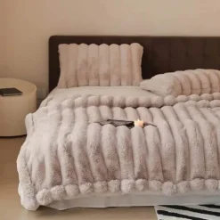 Kuschelige Überwurfdecke - Weiche Ambrose Decke