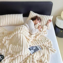 Kuschelige Überwurfdecke - Weiche, warme Jacques-Decke