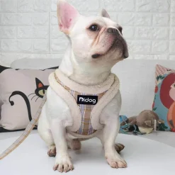 Kuschelige Hundeleine - Warme Fellleine für Haustiere