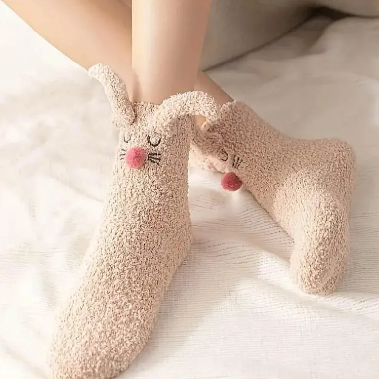 Kuschelige Katzensocken – Whisker Friends Design