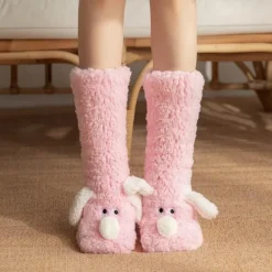 Kuschelige Sherpa-Socken – warme, flauschige Hausschuhsocken