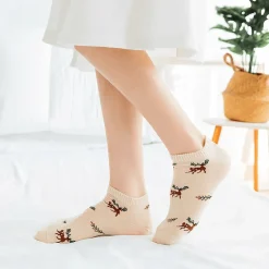 Kuschelige Woodland-Strick-Söckchen – Von der Natur inspiriertes Schuhwerk