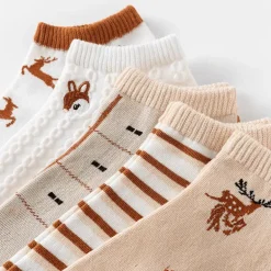 Kuschelige Woodland-Strick-Söckchen – Von der Natur inspiriertes Schuhwerk