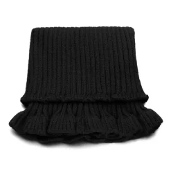 Kuscheliger Rollkragenschal aus Strick – Abnehmbares Kragen-Accessoire