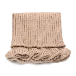 Kuscheliger Rollkragenschal aus Strick – Abnehmbares Kragen-Accessoire