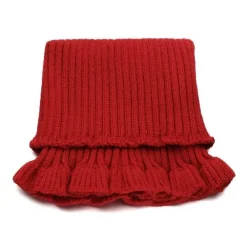 Kuscheliger Rollkragenschal aus Strick – Abnehmbares Kragen-Accessoire